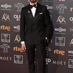 Paco León en la alfombra roja de los Premios Goya 2019