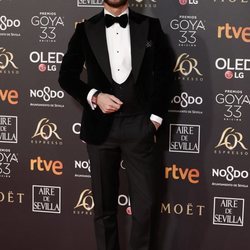 Alfonso Bassave en la alfombra roja de los Premios Goya 2019