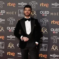 Alfonso Bassave en la alfombra roja de los Premios Goya 2019