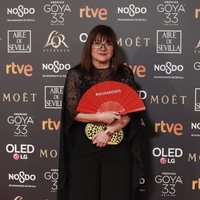 Isabel Coixet en la alfombra roja de los Premios Goya 2019