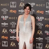 Lola Dueñas en la alfombra roja de los Premios Goya 2019