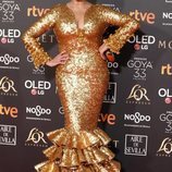 Rossy de Palma en la alfombra roja de los Premios Goya 2019