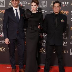 Jorge Sanz en la alfombra roja de los Premios Goya 2019