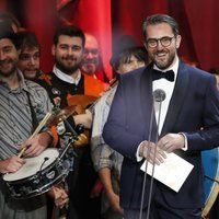 Màxim Huerta entregando un premio en la gala de los Goya 2019