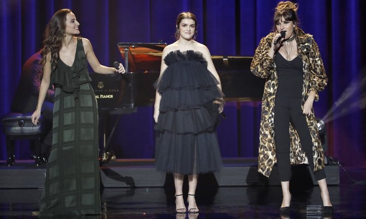 Judit Neddermann, Amaia Romero y Rozalén en los Premios Goya 2019