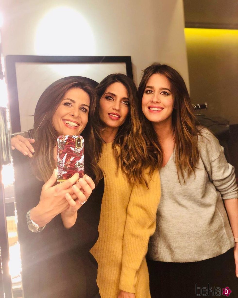 Sara Carbonero, Isabel Jiménez y Nuria Roca