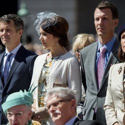 Federico y Mary de Dinamarca con Joaquín y Marie de Dinamarca