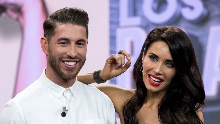 Sergio Ramos y Pilar Rubio hablando de su boda en 'El hormiguero'