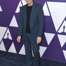 Willem Dafoe en el almuerzo de nominados de los Premios Oscar 2019