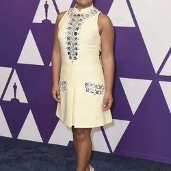 Yalitza Aparicio en el almuerzo de nominados de los Premios Oscar 2019