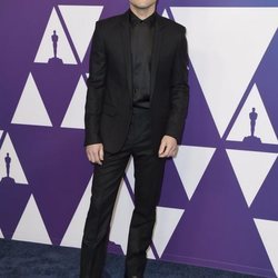 Rami Malek en el almuerzo de nominados de los Premios Oscar 2019