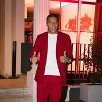 Kylian Mbappé en la fiesta de cumpleaños de Neymar