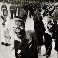 Funeral por el Rey Pablo I de Grecia en Atenas