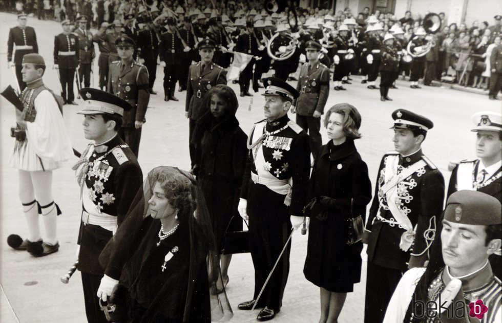 Funeral por el Rey Pablo I de Grecia en Atenas