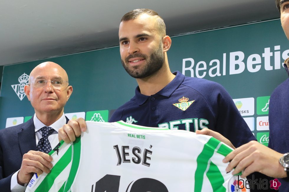 Jesé Rodríguez presentado como nuevo jugador del Betis