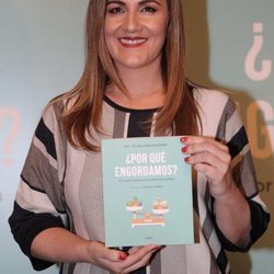 Carlota Corredera en la presentación del libro '¿Por qué engordamos?' de María Dolores Saavedra