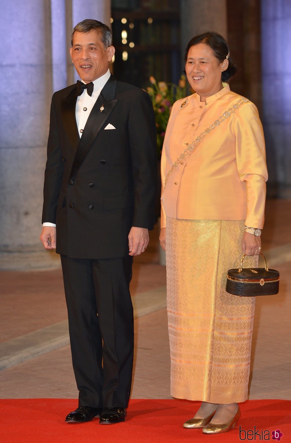 Sirindhorn y Maha Vajiralongkorn de Tailandia