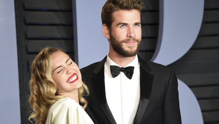 Miley Cyrus y Liam Hemsworth Vanity Fair 2018