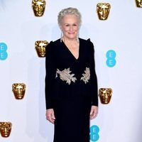 Glenn Close en la alfombra roja de los Premios BAFTA 2019