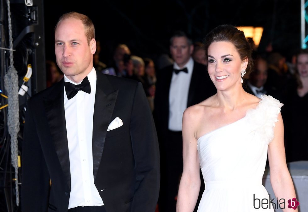 Los Duques de Cambridge en la gala de los Premios BAFTA 2019