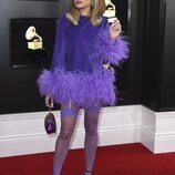 Andra Day en la alfombra roja de los Grammy 2019