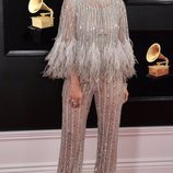 Ashlee Simpson en la alfombra roja de los Grammy 2019