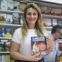 Carlota Corredera en la presentación de su libro