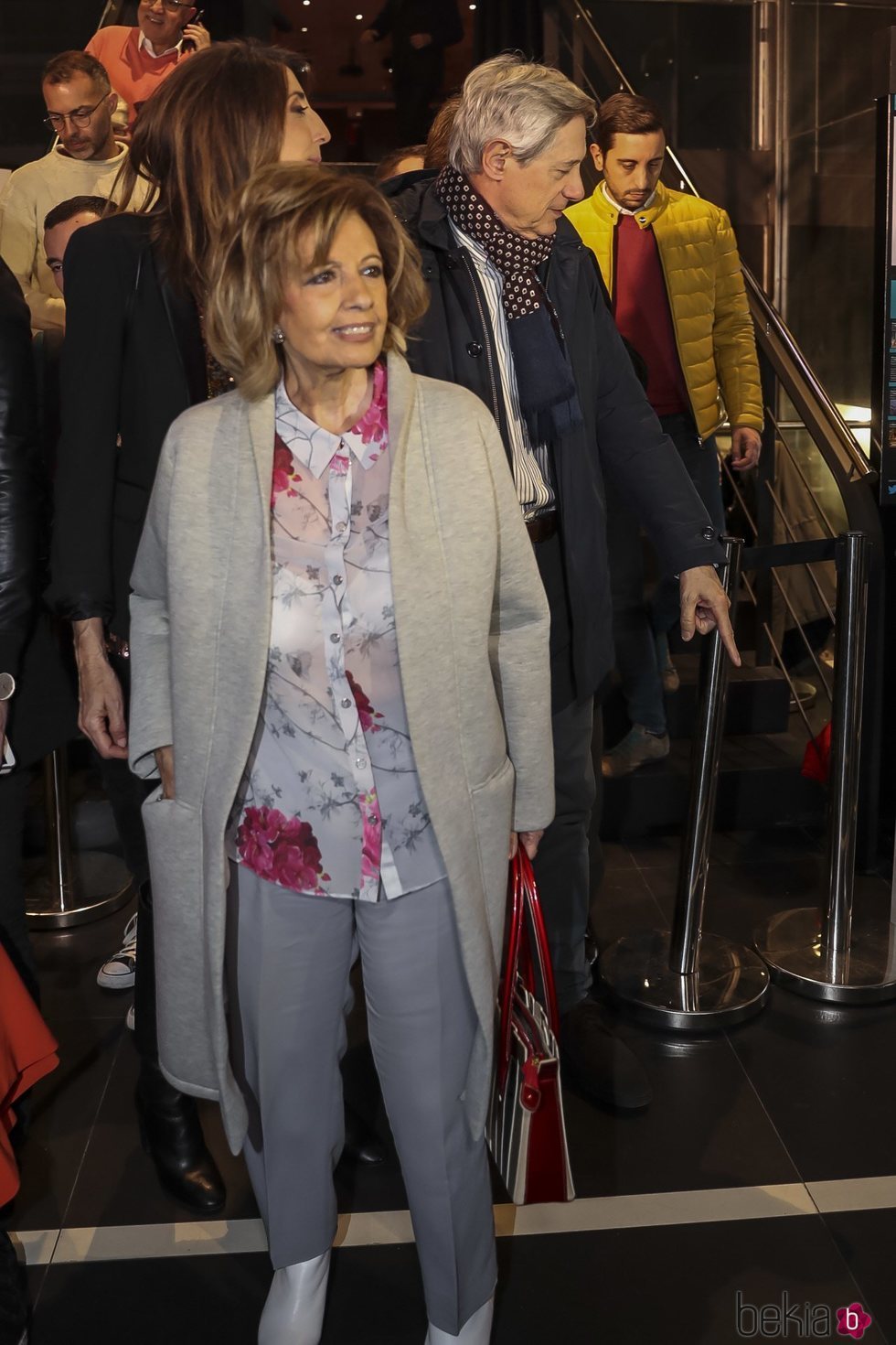 María Teresa Campos en la presentación del libro de Risto Mejide