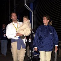 La Infanta Cristina e Iñaki Urdangarin con su hijo Juan Urdangarin en Sydney