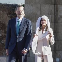 Los Reyes Felipe y Letizia en el Mausoleo de Mohamed V y Hassan II durante su Viaje de Estado a Marruecos