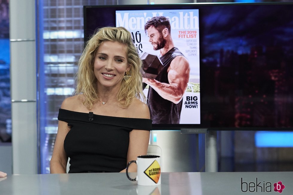 Elsa Pataky en su visita a 'El hormiguero'