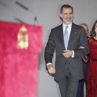 Los Reyes Felipe y Letizia en la Biblioteca de Rabat durante su Viaje Oficial a Marruecos