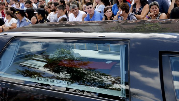 El funeral del jugador argentino  Emiliano Sala