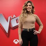 Miriam Rodríguez, como asesora de 'La Voz'