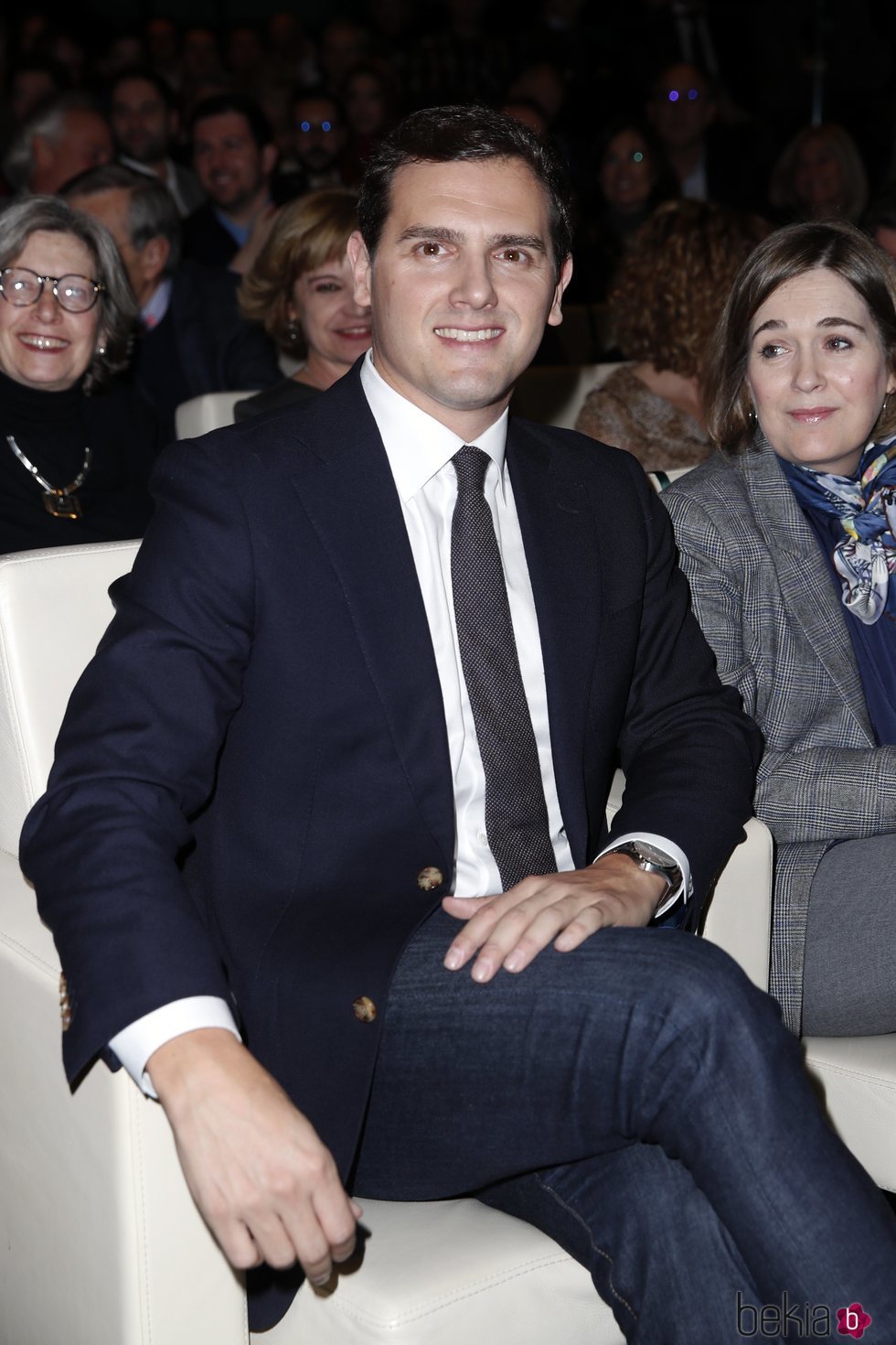 Albert Rivera en la presentación del libro 'El contraataque liberal'