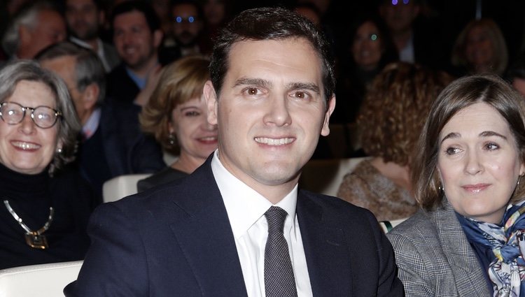 Albert Rivera en la presentación del libro 'El contraataque liberal'