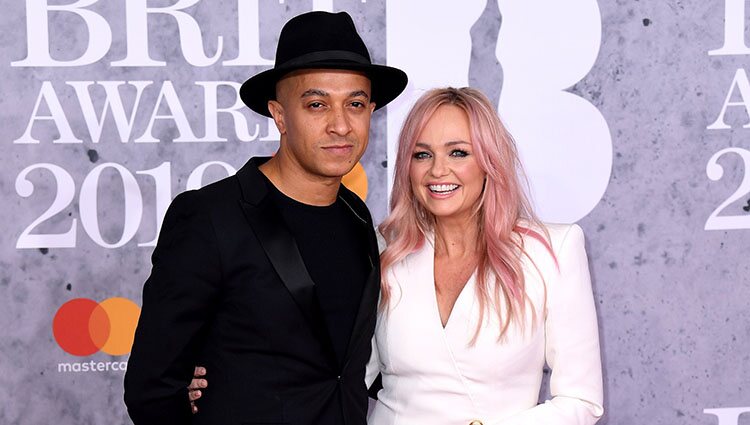 Jade Jones y Emma Bunton en la alfombra roja de los Brit Awards 2019