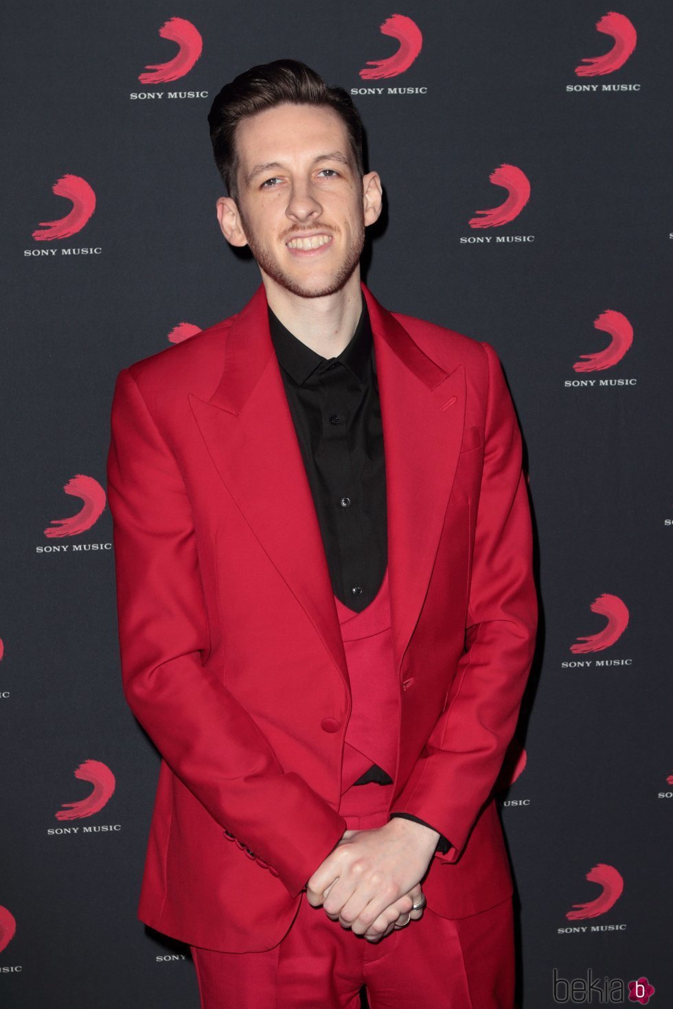 Sigala en la fiesta de los Brit Awards 2019