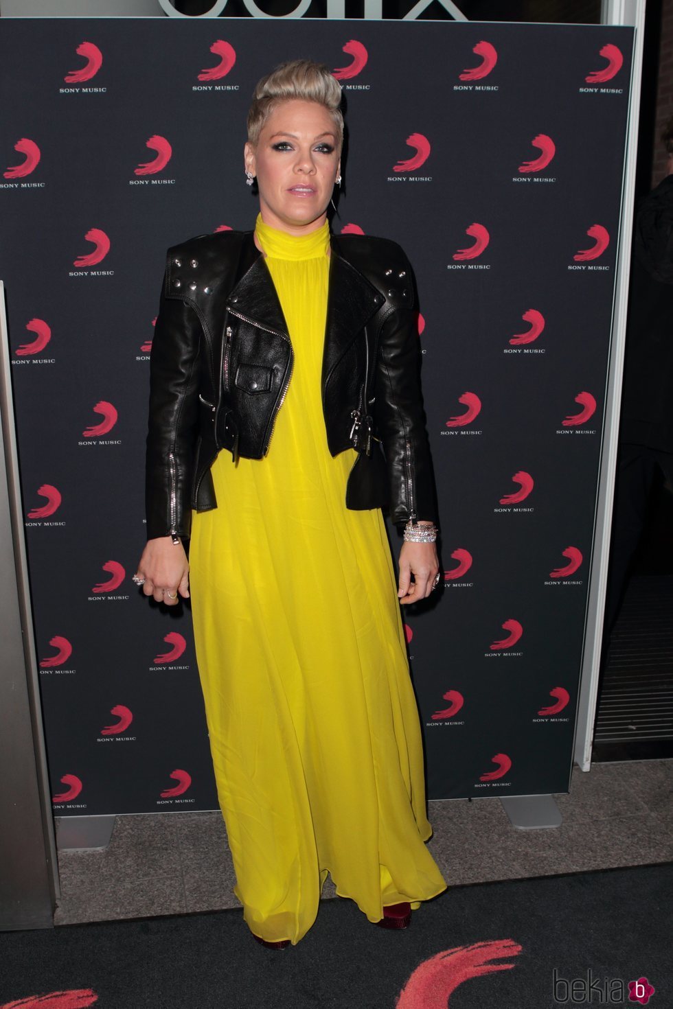 Pink en la fiesta de los Brit Awards 2019