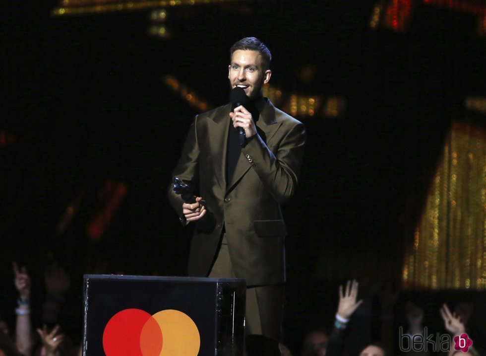 Calvin Harris en los Brit Award 2019