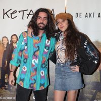 Guillermo Furiase y acompañante en el concierto de Ketama