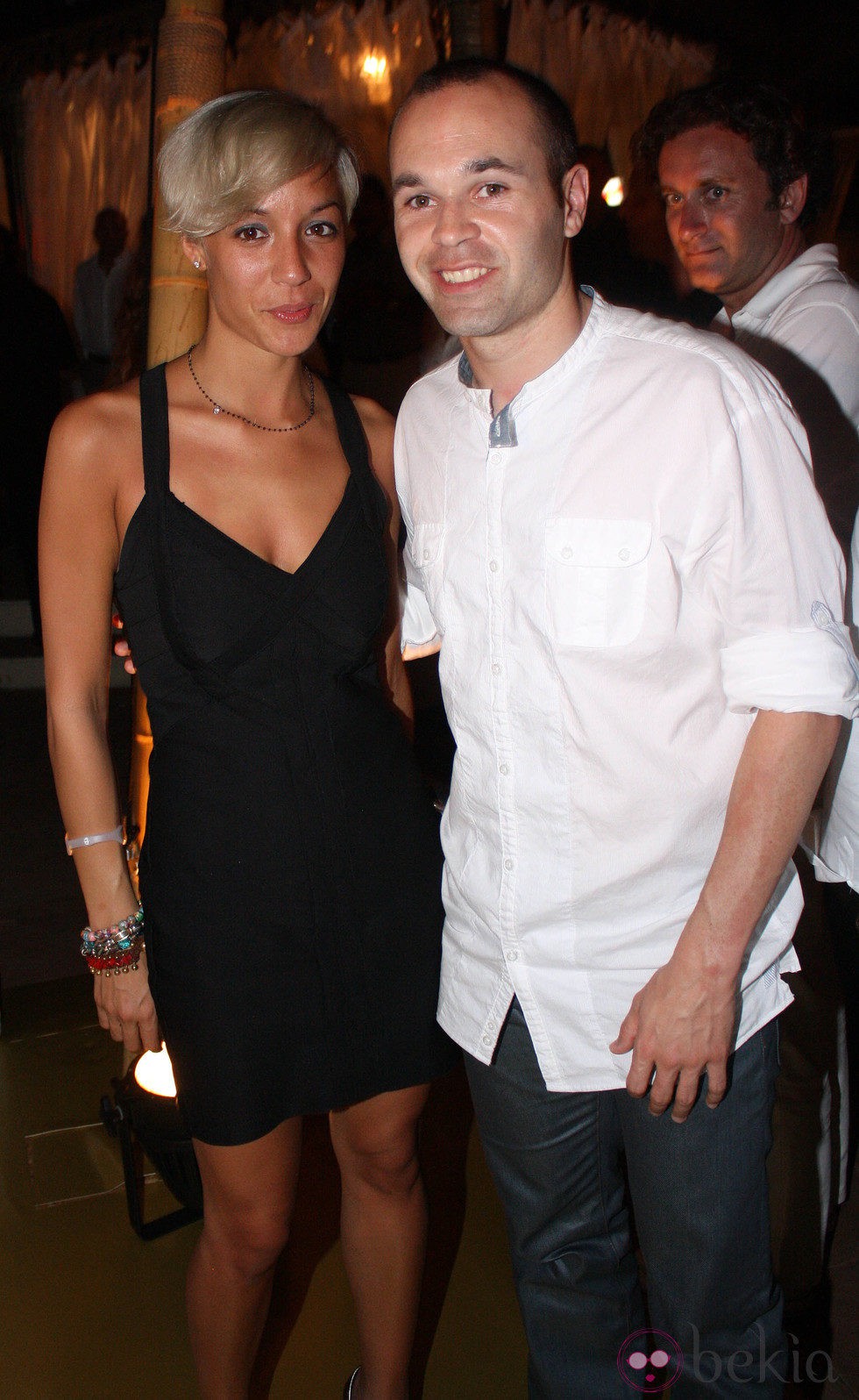 Andrés Iniesta y Anna Ortiz