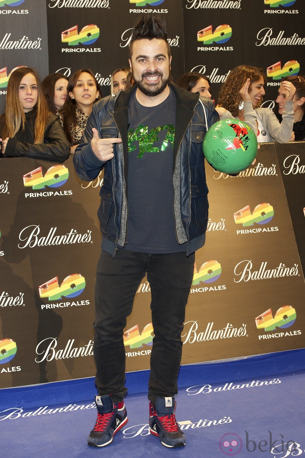 Huecco en los Premios 40 Principales 2011