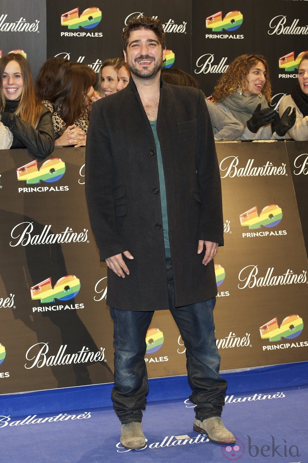 Antonio Orozco en los Premios 40 Principales 2011