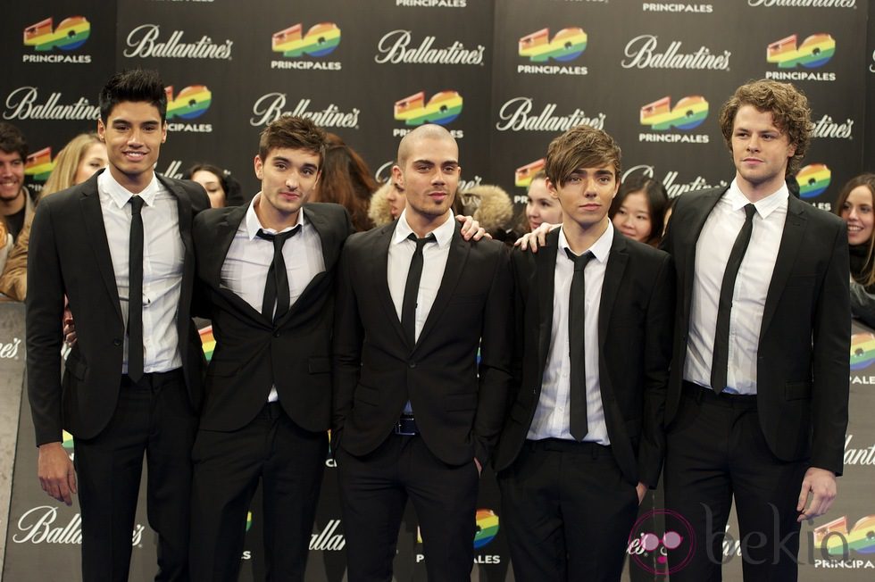 The Wanted en los Premios 40 Principales 2011