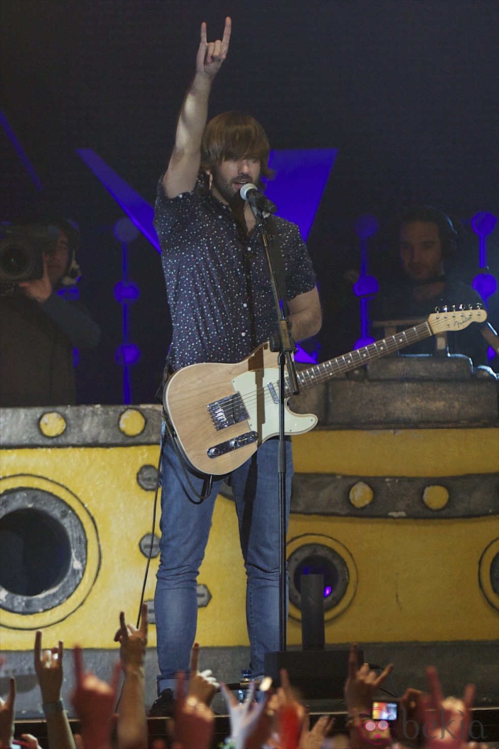 El Pescao actuando en los Premios 40 Principales 2011