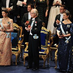 La Familia Real Sueca en la entrega de los Premios Nobel 2011