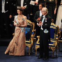 La Familia Real Sueca en la entrega de los Premios Nobel 2011