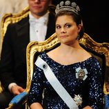 Los Príncipes Victoria y Daniel de Suecia en la entrega de los Premios Nobel 2011