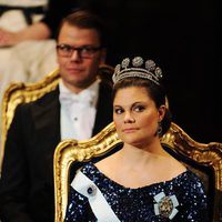 Los Príncipes Victoria y Daniel de Suecia en la entrega de los Premios Nobel 2011